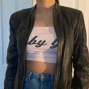 Marc Jacobs leather jacket